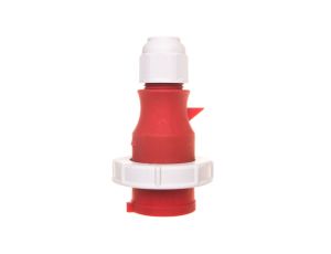 Wtyczka TLS z zintegrowanym zadławieniem MULTI-GRIP 16A 5p 400V 6h IP67 210589