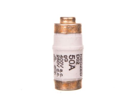 Wkładka topikowa NEOZED 400V AC / 250C DC klasa gG D02 50A kolor biały 5SE2350 /10szt./