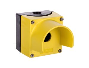 Obudowa kasety 1-otworowa 22mm czarno-żółta z kołnierzem M20 IP69k Sirius ACT 3SU1801-0AA00-0AC2