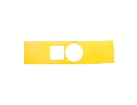 Etykieta żółta do kaset samoprzylepna 150x38mm z wycieciem 22x22mm bez opisu SIRIUS ACT 3SU1900-0BF31-0AA0