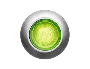 Napęd przycisku 30mm zielony z podświetleniem bez samopowrotu metalowy matowy IP69k Sirius ACT 3SU1061-0JA40-0AA0