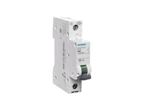 Wyłącznik nadprądowy SENTRON 5SL6 1P B 20A 6kA AC 5SL6120-6