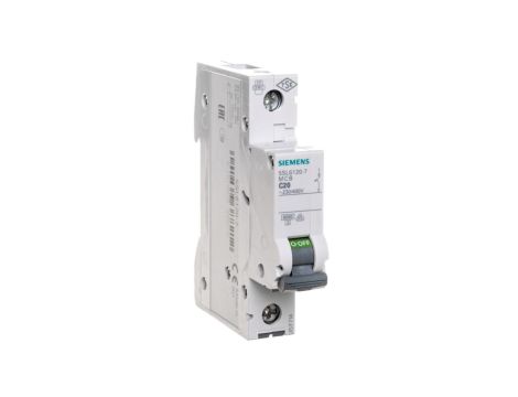 Wyłącznik nadprądowy 1P C 20A 6kA AC 5SL6120-7