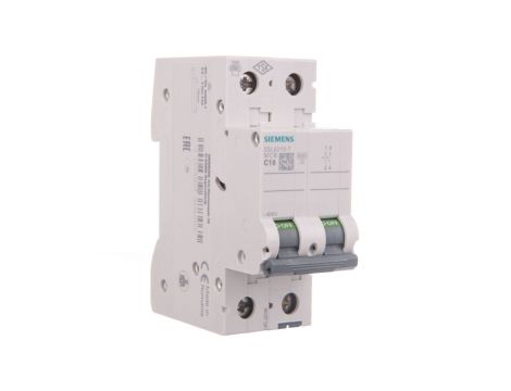 Wyłącznik nadprądowy 2P C 10A 6kA AC 5SL6210-7