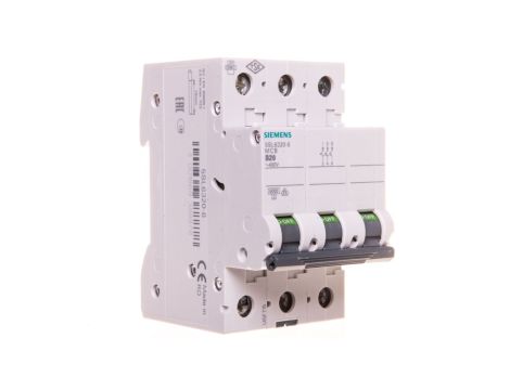 Wyłącznik nadprądowy 3P B 20A 6kA AC 5SL6320-6