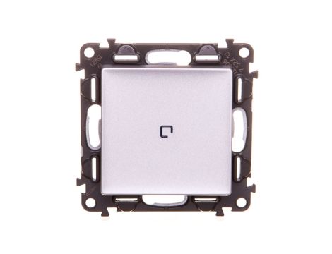 VALENA LIFE Przycisk z podświetleniem aluminium 752312