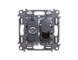 VALENA LIFE Gniazdo teleinformatyczne TV/RJ45 kat.6 UTP 753055