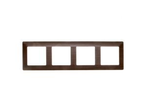 VALENA LIFE Ramka poczwórna wenge 754174