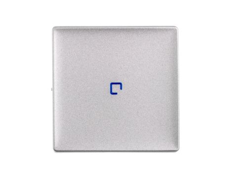 VALENA LIFE Plakietka łącznika schodowego aluminium 755102