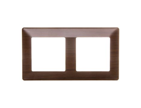 VALENA LIFE Ramka podwójna wenge 754172