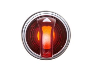 Napęd przełącznika 2 położeniowy czerwony z podświetleniem bez samopowrotu LPCSL1204