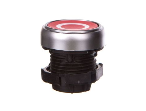 Napęd przycisku czerwony z samopowrotem 22mm symbol O LPCB1104