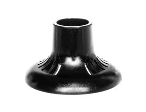 Podstawka do modułów świetlno/dźwiękowych plastikowa czarna 8LB6BP08