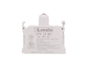 Oprawka z LED zielona 185-265V AC/DC LPXLEM3