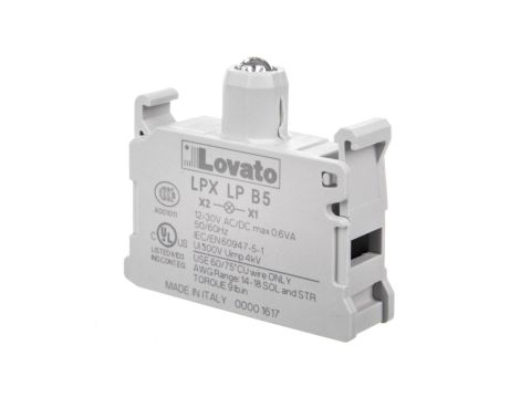 Oprawka z LED żółta 12-30V AC/DC LPXLPB5