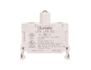 Oprawka z LED zielona 12-30V AC/DC LPXLPBB3