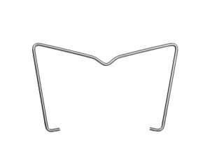 Obejma spreżynowa do gniazd EC50, PW80, EC35 oraz przekaźników RM84, RM85, RM87L, RM87P, RM87N MH16-2 2002608