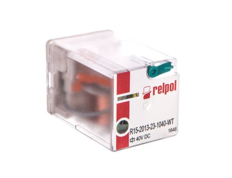 Przekaźnik przemysłowy 3P 10A 40V DC AgNi R15-2013-23-1040-WT 855313