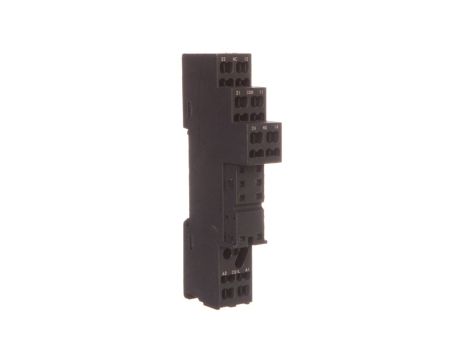 Gniazdo przekaźnika RM 10A 300V AC czarne GZMB80 2614582