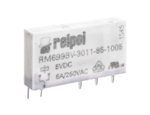 Przekaźnik miniaturowy 1P 6A 5V DC PCB AgSnO2 RM699BV-3011-85-1005 2613695