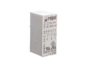 Przekaźnik miniaturowy 2P 8A 24V DC PCB AgNi/Au RM84-2312-35-1024 600388