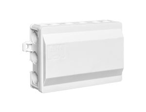 Puszka odgałęźna natynkowa 18-torowa 135x90x40 Klik IP54 szara 6410-30