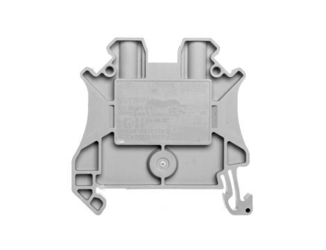 Złączka szynowa 2-przewodowa 4mm2 szara NSYTRV42
