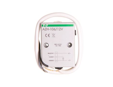 Automat zmierzchowy 16A 12V AC/DC 2-1000lx obudowa AZH-106-12V
