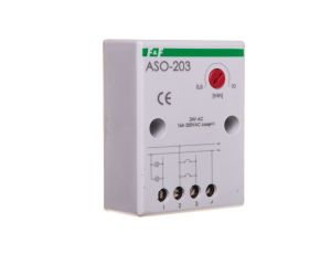 Automat schodowy z przeciwblokadą 16A 0,5-10min 24V AC ASO-203