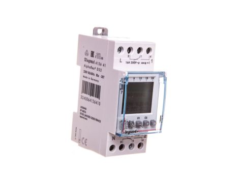 Programator cyfrowy tygodniowy 2-kanałowy 2-modułowy 412641