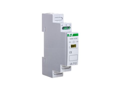 Lampka modułowa 1-fazowa żółta 10-30V AC/DC LK-712Y-10-30V