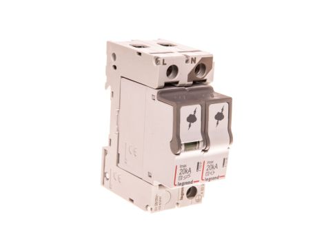 Ogranicznik przepięć Typ T2 1P+N 20kA 1,2kV ON 300 TT/TNS 412226