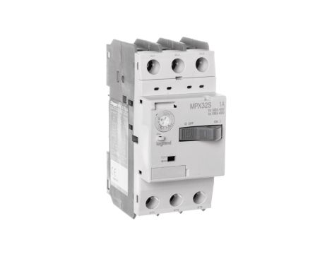 Wyłącznik silnikowy 3P 0,25kW 0,63-1A MPX3 32S 417304