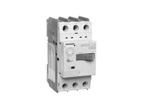 Wyłącznik silnikowy 3P 0,75kW 1,6-2,5A MPX3 32S 417306
