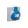 Gniazdo tablicowe 16A 3P 230V niebieskie IP44 P17 TEMPRA PRO 555184