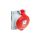 Gniazdo tablicowe 5P 32A 400V czerwone IP44 P17 TEMPRA PRO 555289