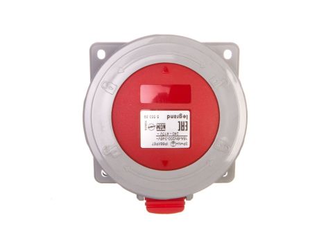 Gniazdo tablicowe 5P 16A 400V czerwone IP67 P17 TEMPRA PRO 555389