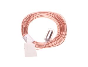 Elektrody kontrolne przewodowe do przekaźników 72.01 i 72.11 końcówka ze stali nierdzewnej dł.15m fi 1,5mm 072.01.15