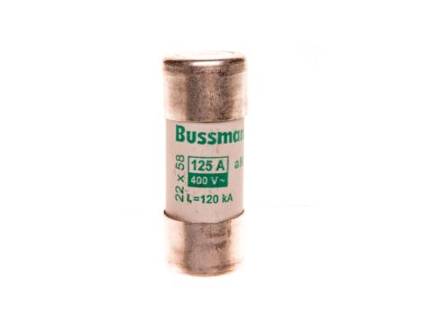 Wkładka cylindryczna CYLINDRICAL FUSE 22x58mm 125A AM 400V AC C22M125