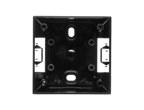 Integro Flow/Pure Puszka pojedyncza natynkowa wysoka czarna 911512510