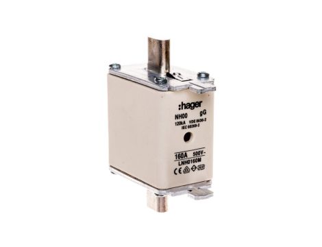 Wkładka bezpiecznikowa NH00 160A 500V gG LNH0160M