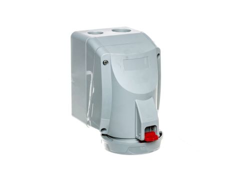 Gniazdo stałe 5P 32A 400V czerwone IP67 P17 TEMPRA PRO 555459
