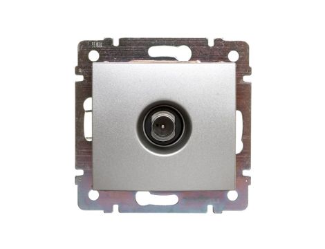 VALENA Gniazdo końcowe TV aluminium 770130