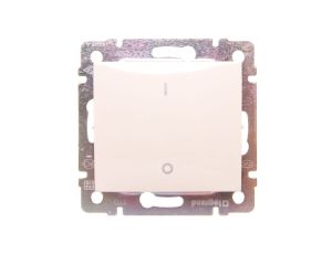 VALENA Łącznik dwubiegunowy kremowy 774302