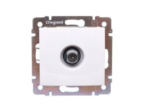 VALENA Gniazdo antenowe TV końcowe białe 774431