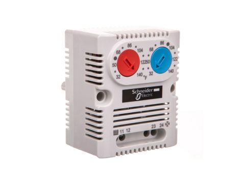 Termostat ClimaSys ze stykiem podwójnym F (NA NC) NSYCCOTHDF