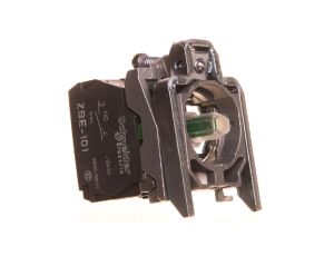Harmony XB4 Korpus przycisku LED 24V biały metalowy, styk 1 NO (dawniej ZB4BW0B31, ZB4BW0B41, ZB4BW0B51, ZB4BW0B61)