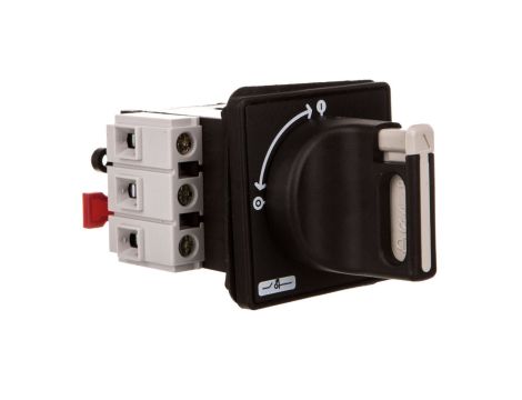 Rozłącznik VBF 40A, 690V, 3-biegunowy, uchwyt czarny do blokowania VBF2