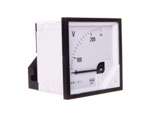 Woltomierz analogowy prądu zmiennego tablicowy EA17 72x72, 250V EA17N E61300000000