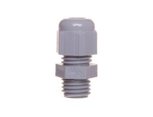 Dławnica kablowa poliamidowa M12 IP68 HELUTOP HT-M12 ciemnoszara 93923